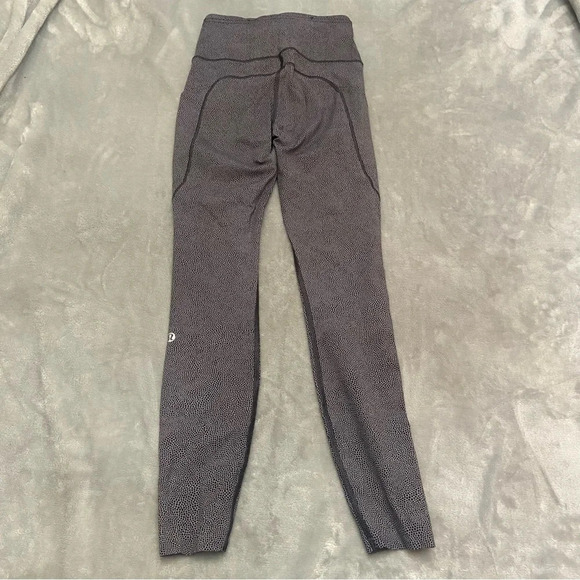 Lululemon Fast & Free 7/8 Tight II *Nulux 25" Dusky Lavender Black 21118 - Picture 11 of 16
